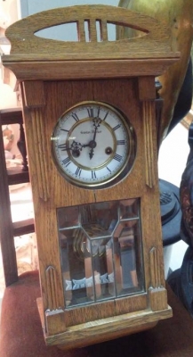 Настенные часы. Производство фабрики Густава Беккера. Конец XIX в. – начало XX в