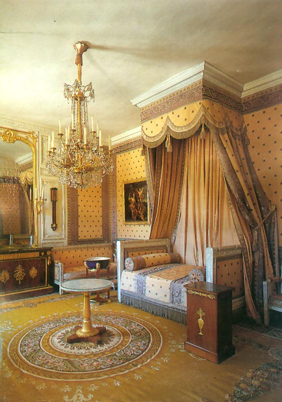 Опочивальня Наполеона в Большом Трианоне, дворце, расположенном в северо-западной части Версаля