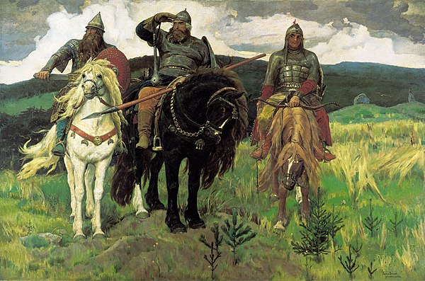 В. Васнецов. «Богатыри». 1881–1898 гг.