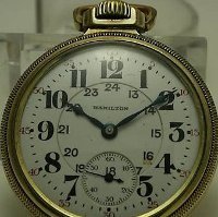 Первые карманные часы компании Hamilton из серии Broadway Limited