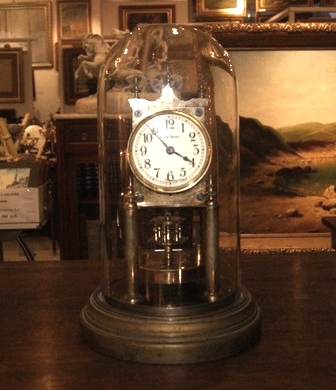 Настольные часы бренда Gustav Becker. 19 век