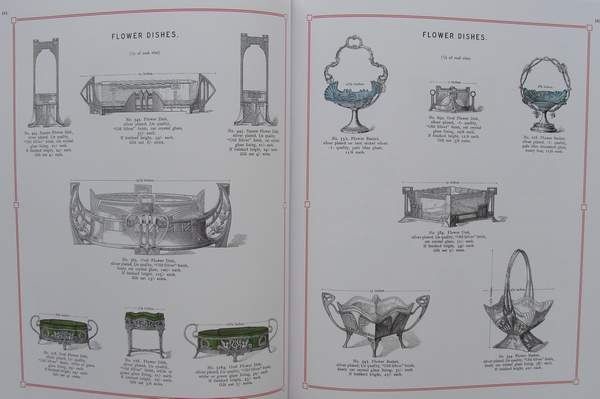 Переизданный каталог WMF от 1906 года и некоторые его страницы