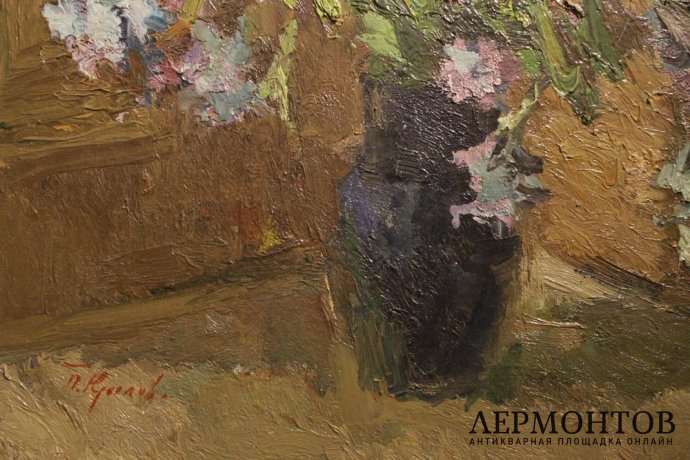 Картина Крылов Н.П. Букет цветов. 1935 год.
