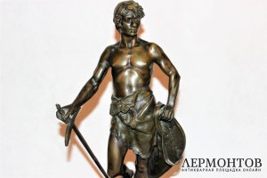Скульптура Галльский воин. Бронза. Antoine Bofill. Франция