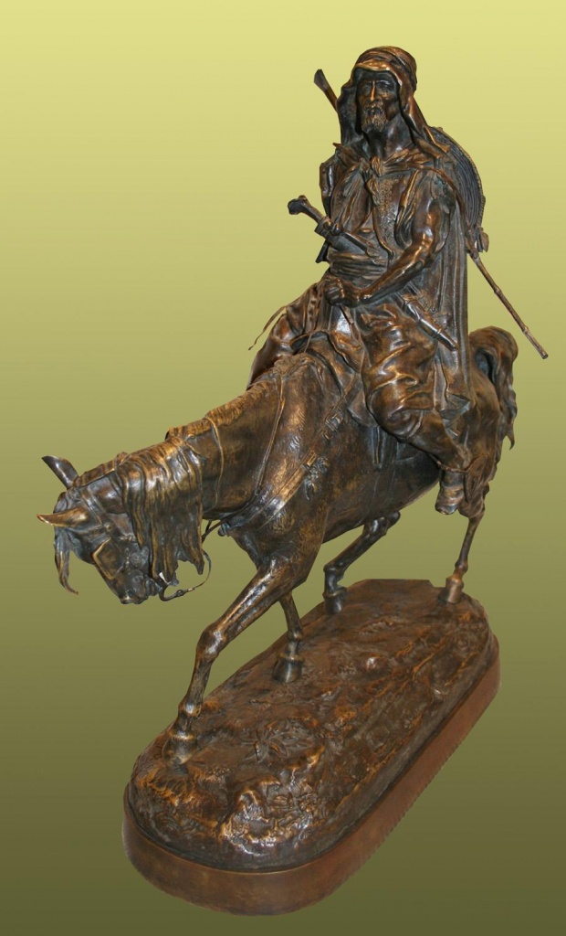Скульптура «Арабский шейх». Е.А. Лансере. 1876 г