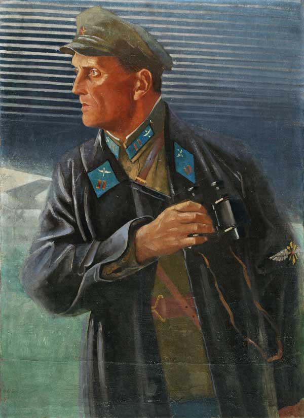 А.Н. Самохвалов. «Портрет летчика». 1933 г. А.Н. Самохвалов. «Портрет летчика». 1933 г.