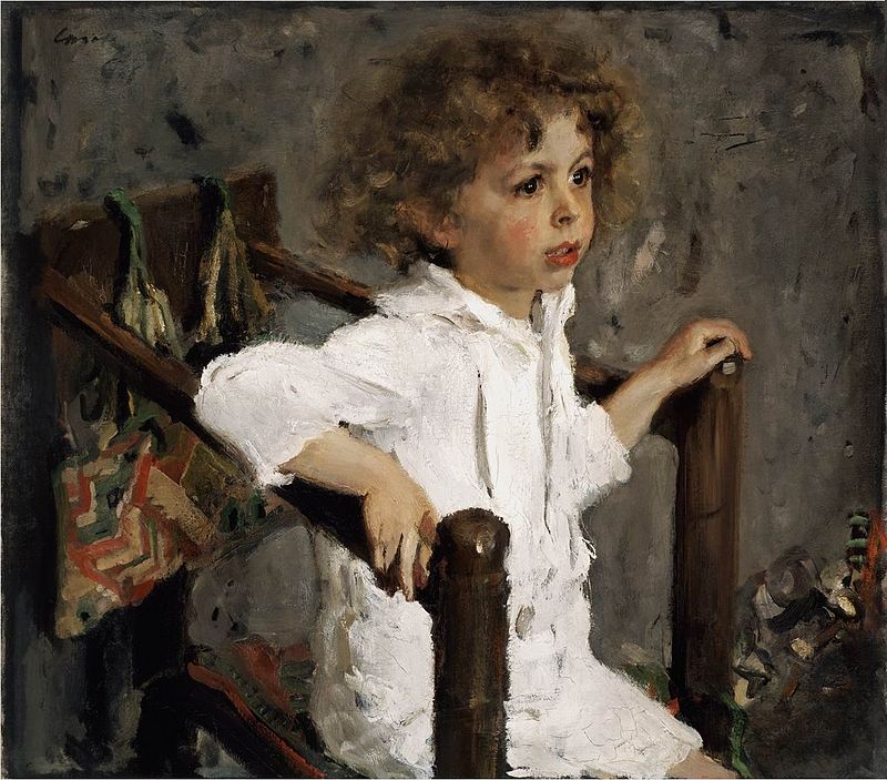 В. Серов. Портрет Мики Морозова. 1901 г.