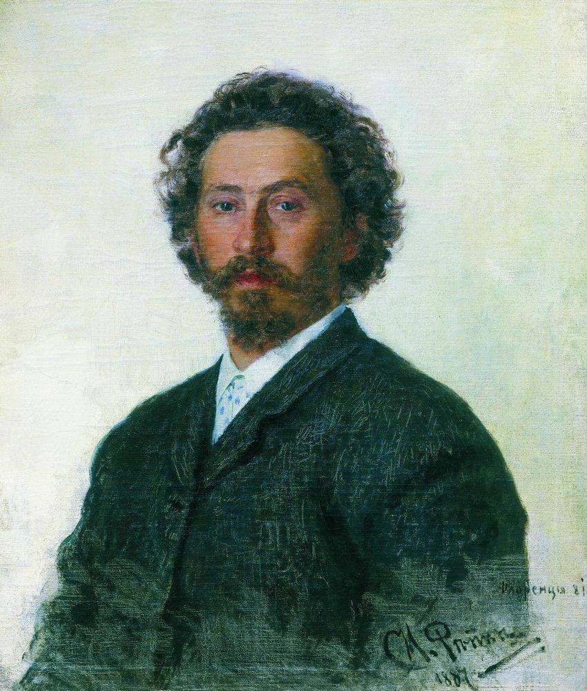 Художник И.Е. Репин. Автопортрет. 1887 г.