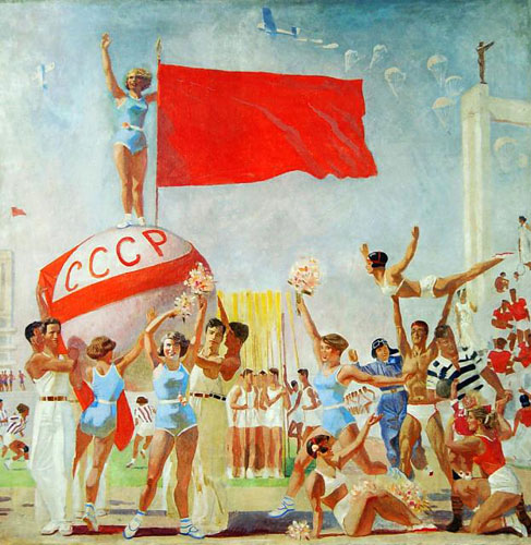 А.Н. Самохвалов. «Советская физкультура». 1936 г. А.Н. Самохвалов. «Советская физкультура». 1936 г.