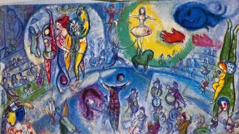 М.З. Шагал. «Большой цирк». 1956 г.