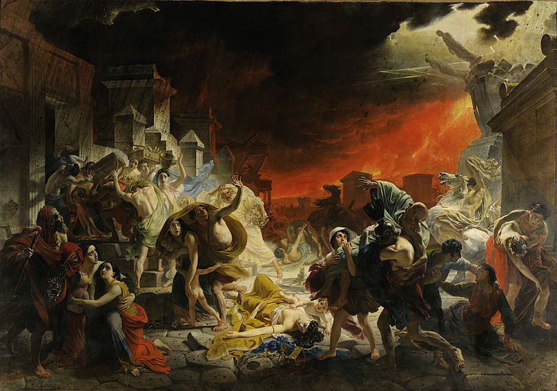 Картина Карла Брюллова «Последний день Помпеи» 