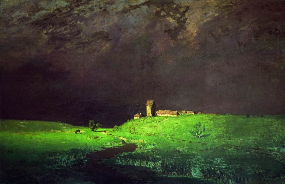 Картина А. Куинджи «После дождя». 1879 г.