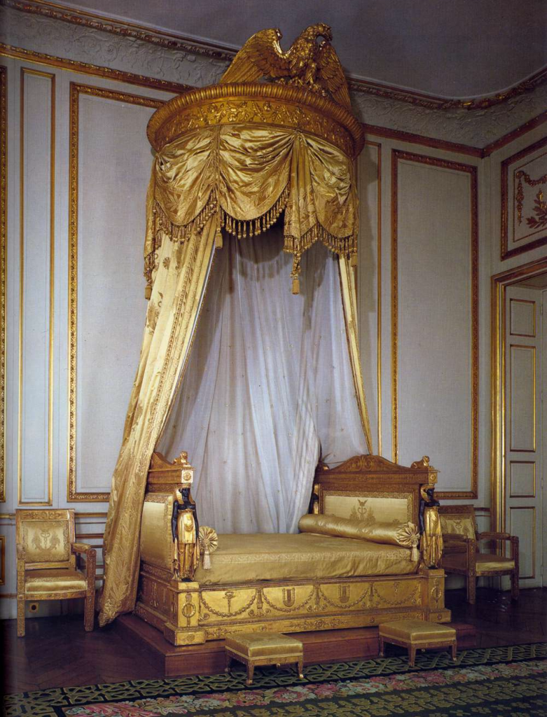 Парадная спальня Полины Боргезе, 1804 г. Британское посольство, Париж