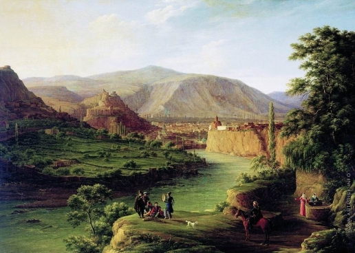 Н.Г. Чернецов. «Вид Тифлиса». 1832 г.