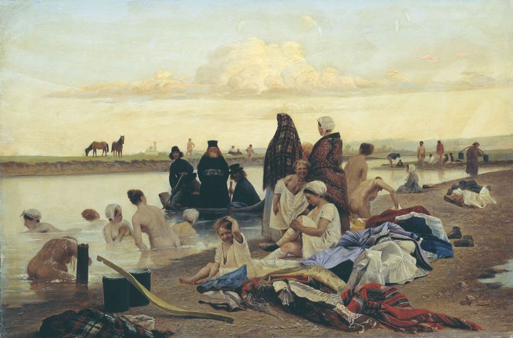 Л.Г. Соловьев. «Монахи» («Не туда заехали»). 1870-е гг.