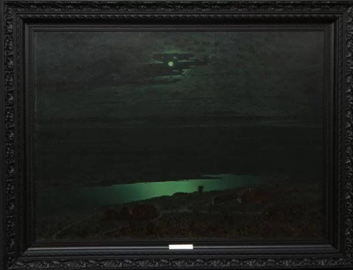А. Куинджи. «Лунная ночь на Днепре». 1880 г.