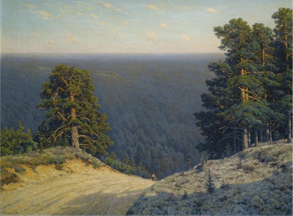 К.Я. Крыжицкий. «Пейзаж». 1908 г.