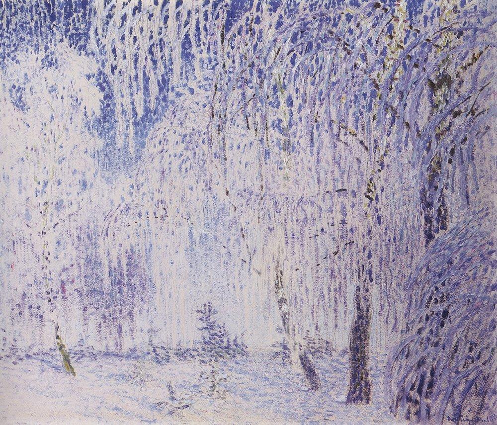 И.Э. Грабарь. «Иней». 1904 г. И.Э. Грабарь. «Иней». 1904 г.