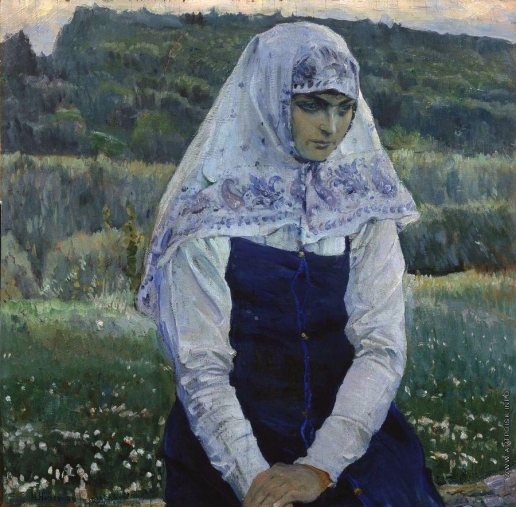 М. Нестеров. «Христова невеста». 1887 г.