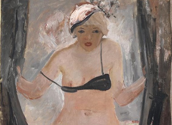 А.А. Дейнека. «За занавеской». 1933 г. А.А. Дейнека. «За занавеской». 1933 г.