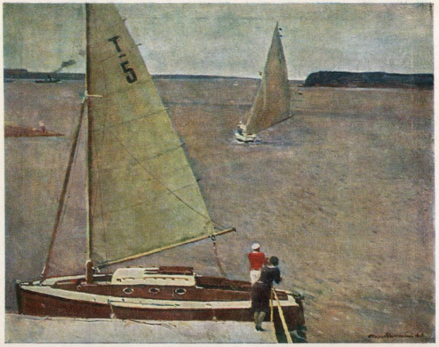 ГГ. Нисский. «На Пестовском плесе». 1947 г. ГГ. Нисский. «На Пестовском плесе». 1947 г.