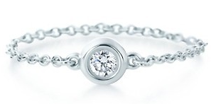 Серебряное кольцо с бриллиантом 0,7 карат