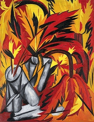 Н.С. Гончарова. «Цветы». 1912 г. Н.С. Гончарова. «Цветы». 1912 г.