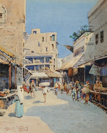 Марокканский рынок. 1875