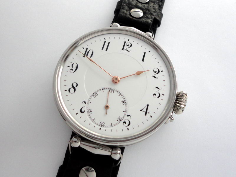 Наручные часы Chopard. Оригинальный механизм 1900 г. Новый корпус