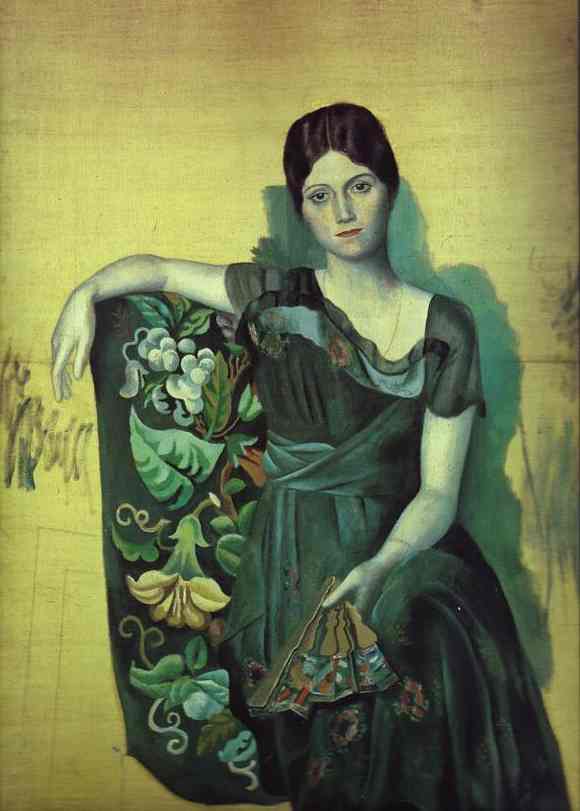 П. Пикассо. Портрет Ольги в кресле. 1917 г.