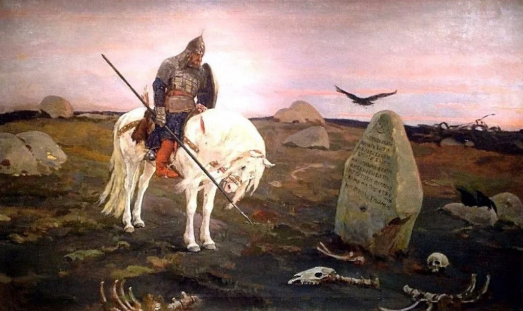 Самые известные картины художника Виктора Михайловича Васнецова с  названиями — «Лермонтов»