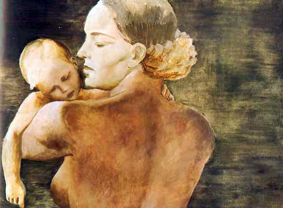 Картина «Мать». А. Дейнека. 1932 г. Картина «Мать». А. Дейнека. 1932 г.