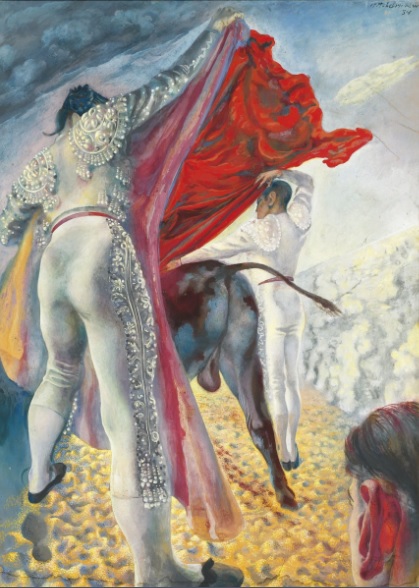 П.Ф. Челищев. «Бой быков». 1934 г. П.Ф. Челищев. «Бой быков». 1934 г.