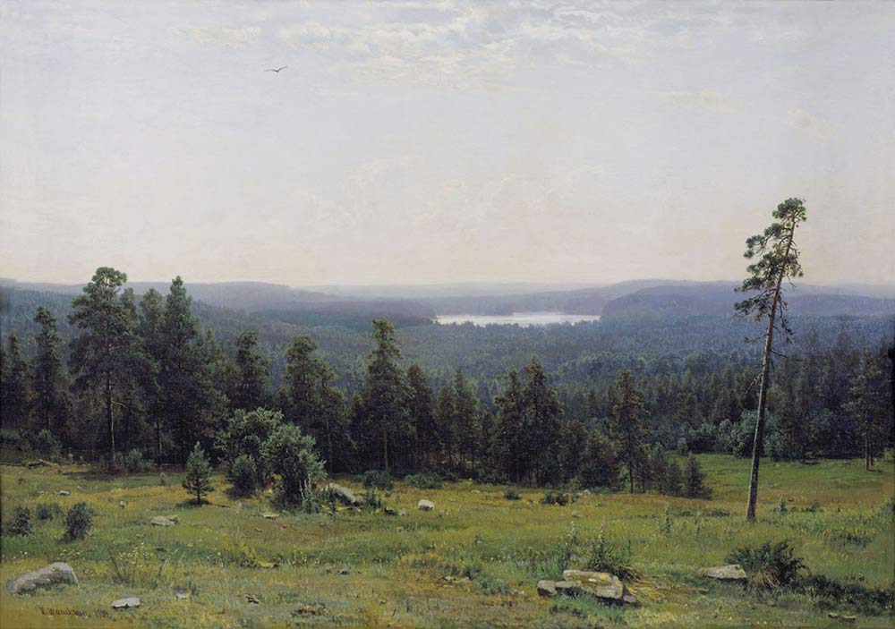 И. Шишкин. «Лесные дали». 1884 г.