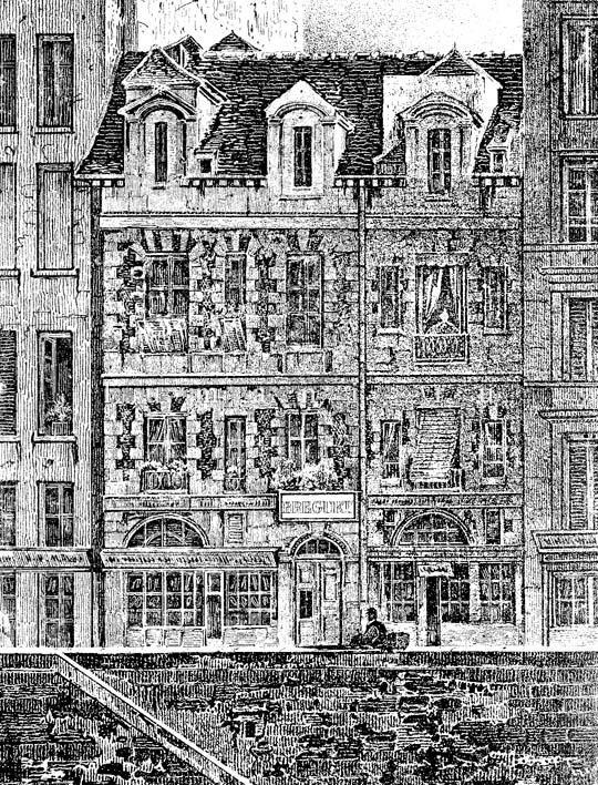 Мастерская Breguet в Париже в 18 веке