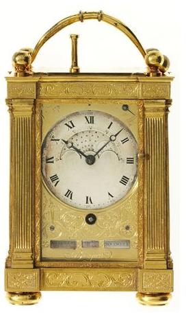 Каретные часы с репетиром. Модель №178. Фабрика Breguet. 1796 г. 