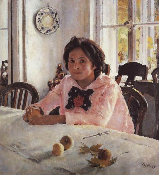 В. Серов. «Девочка с персиками». 1887 г.