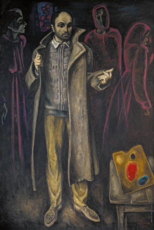 В.Е. Попков. «Шинель отца». 1970-72 гг. В.Е. Попков. «Шинель отца». 1970-72 гг.