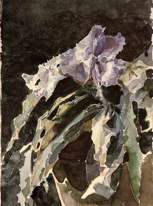 М. Врубель. «Орхидея». 1887 г.