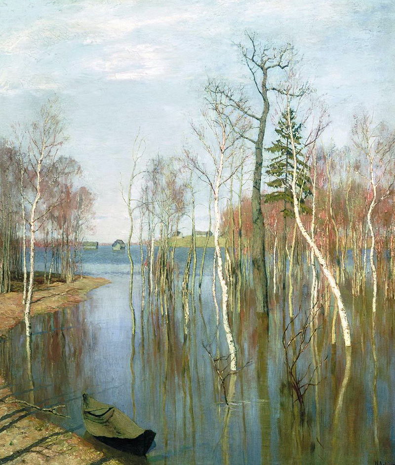 И.И. Левитан. «Весна. Большая вода». 1897 г.
