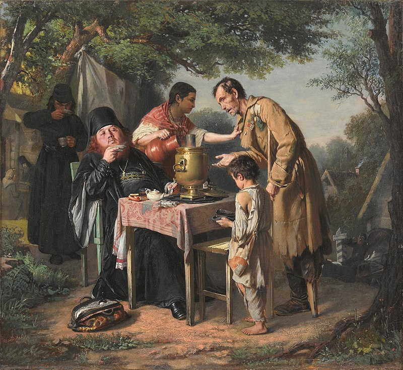 В.Г. Перов. «Чаепитие в Мытищах, близ Москвы». 1862 г.