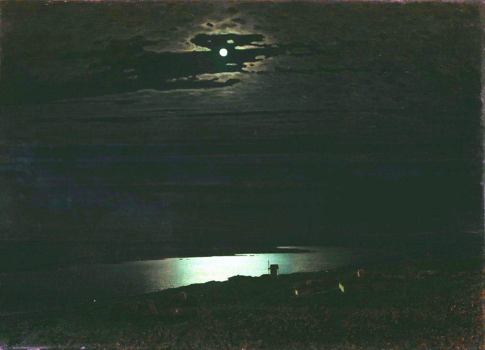 А. Куинджи. «Лунная ночь на Днепре». 1880 г.