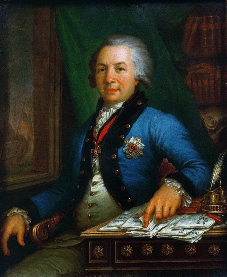 В.Л. Боровиковский. Портрет Г.Р. Державина. 1795 г.