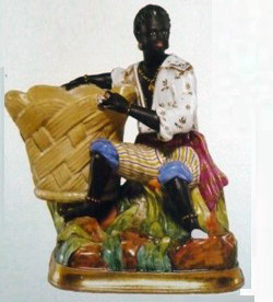 Подсвечник с фигурой негра Доминго. 1843-1865