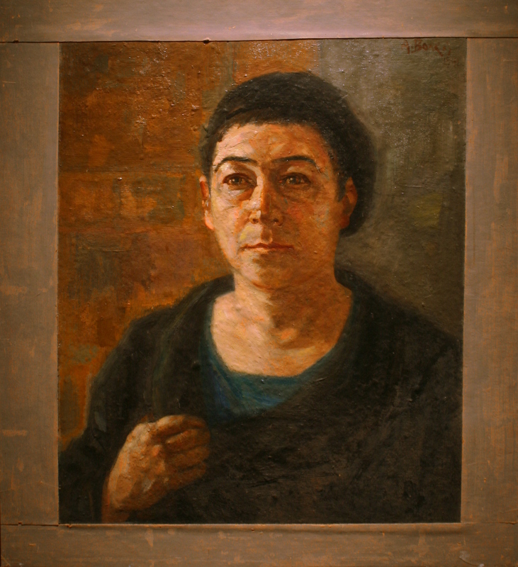 А.Н. Волков (1886–1957). Автопортрет. 1941 г.