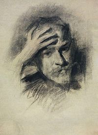 В.Э. Борисов-Мусатов (1870-1905). Автопортрет.