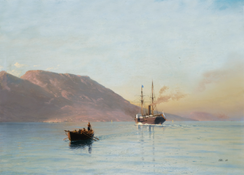 Л.Ф. Лагорио. «Феодосийский залив». 1881 г.