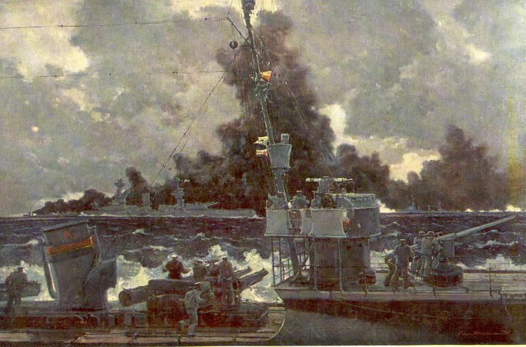 Г.Г. Нисский. «Маневры кораблей Черноморского флота». 1937 г. Г.Г. Нисский. «Маневры кораблей Черноморского флота». 1937 г.