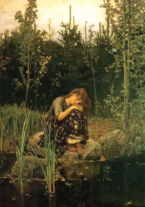 В.М. Васнецов. Картина «Аленушка». 1881 г.