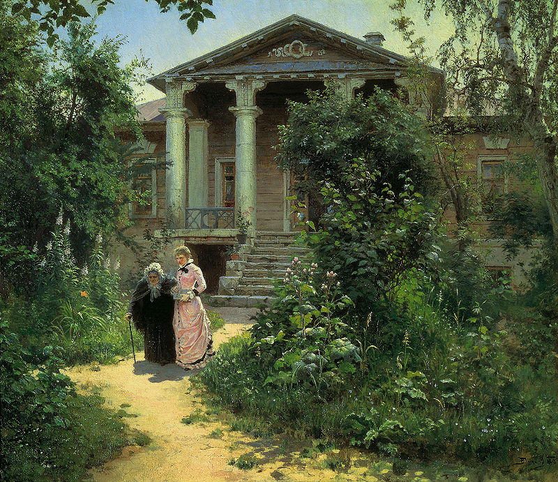 Василий Поленов. «Бабушкин сад». 1878 г.